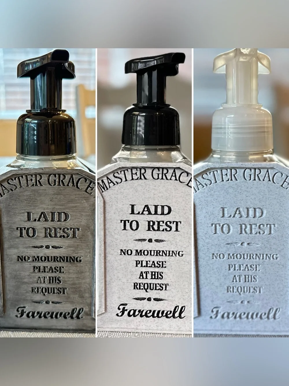 Disney Haunted Mansion Tombstone Soap Holder for Bath & Body Works Bottle